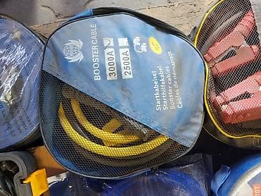 жесткий тросс: Пусковые провода (booster cable) в чехле. - Ток: 3000A / 2500A — 1