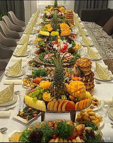 Көчмө банкеттер: Выездные банкты повар на выезд 👌все виды мероприятие обслужем на — 6
