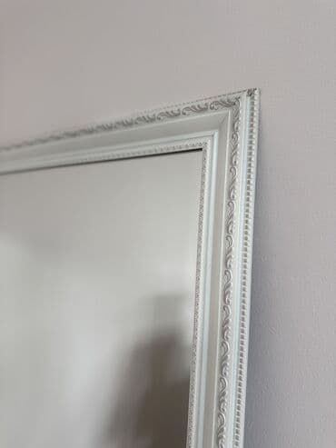 Вазы: Б/У напольное зеркало в декоративной раме, в отличном состоянии — 2