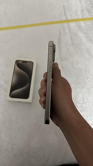 iphone 17 pro max kyrgyzstan: IPhone 15 Pro Max Natural Titanium —стиль и уверенность в одном цвете — 2
