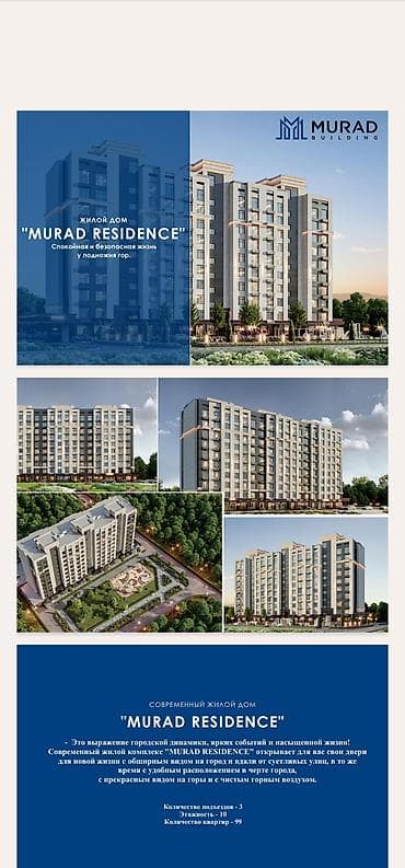 76: Жилой дом “MURAD RESIDENCE” — современный жилой комплекс Ключевые — 1