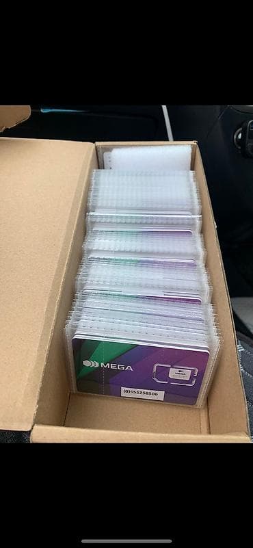 230 сом в месяц 50 Гб доставка есть от 5 штук выше There are SIM cards