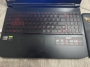 Ноутбуктар жана аксессуарлар: Игровой ноутбук Acer Nitro 5 Характеристики: - Экран 15.6", матрица — 2