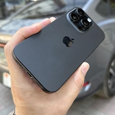 redmo note 13 pro: IPhone 16 Pro, Б/у, 256 ГБ, Black Titanium, Защитное стекло, 88 % — 6