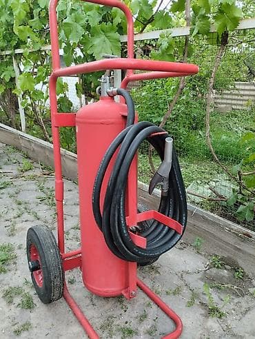 одежда для мма: Передвижной порошковый огнетушитель (тележка) - Тип: порошковый, для — 1