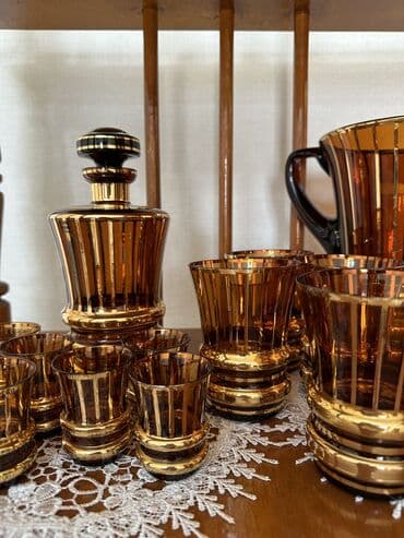 Посуда: Чешские наборы из богемского стекла — 6