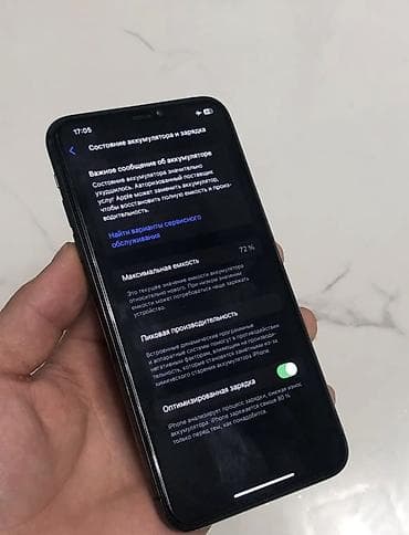 купить бу iphone 11: IPhone 11 Pro Max, Б/у, 256 ГБ, Space Gray, Чехол, 72 % — 6