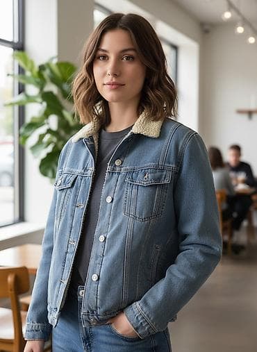 jea: Продаю джинсовую теплую демисезонную куртку от фирмы MAVI Jeans — 1