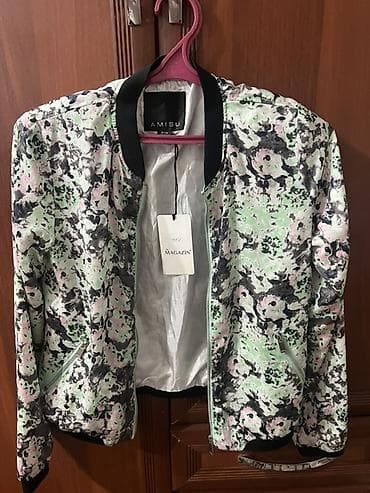 Бомбер, Осень-весна, Китай, С принтом, S