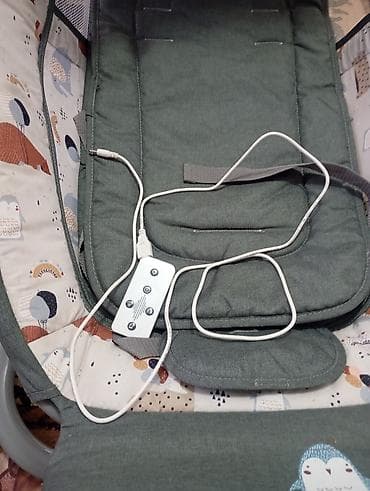 Детский транспорт: Электронная качель-лежанка для новорождённого - Тип: автоматическая — 2