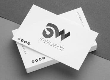 Линолеум: Логотип на заказ Услуги графического дизайна Визитки, бирки, рекламные — 4