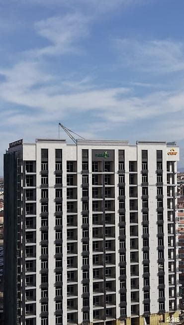 2 комнаты, 61 м², Кок-Жар ж/м Элитка, 13 этаж, ПСО (под самоотделку) — 3