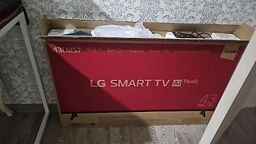 1080: LG Smart TV AI ThinQ 43" (серия 43LM57) - Диагональ: 43 дюйма - — 1