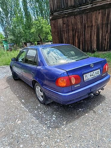 Toyota Corolla: 1999 г., 1.3 л, Механика, Бензин, Седан