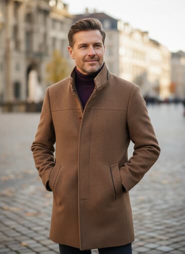 норковая шуба короткая цена: Пальто, Классика, Осень-весна, Твид, Короткая модель, Однобортная модель, L — 1