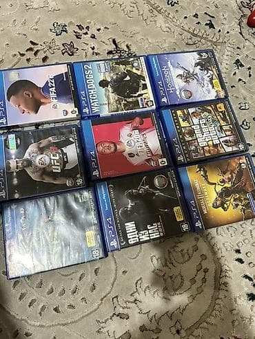 Портативные консоли: Коллекция дисков для PlayStation 4 (PS4) В набор входят 9 игр на — 2