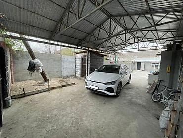 Навес, Двускатный, Металл, Профнастил