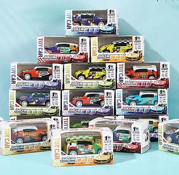 Игрушки: Набор игрушечных машинок Toy Car — яркие мини-авто в гоночном стиле — 2