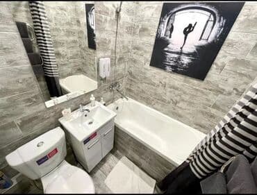 почасовая квартира ош: 1 комната, Банные принадлежности, Бронь, Бытовая техника — 9