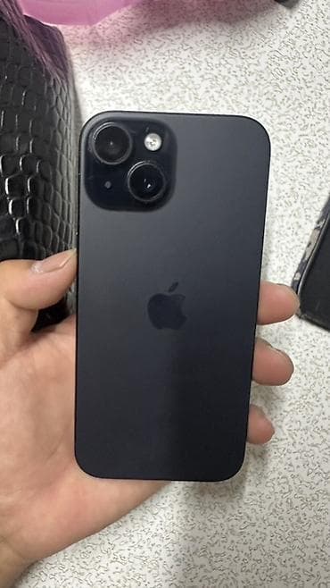 scanmatik 2 pro: IPhone 15, Б/у, 256 ГБ, Черный, Зарядное устройство, 83 % — 2