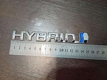 lexus es: Эмблема для автомобиля Toyota/Lexys "HYBRID" с хромированной отделкой — 6