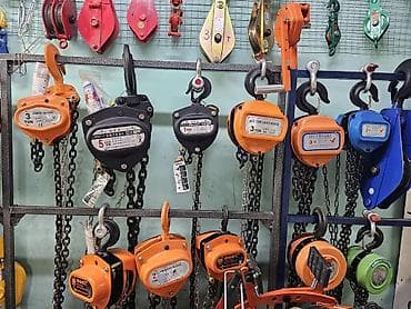 выжимка цепи: Ручные цепные тали (chain block) разных типов и грузоподъёмностей — 1