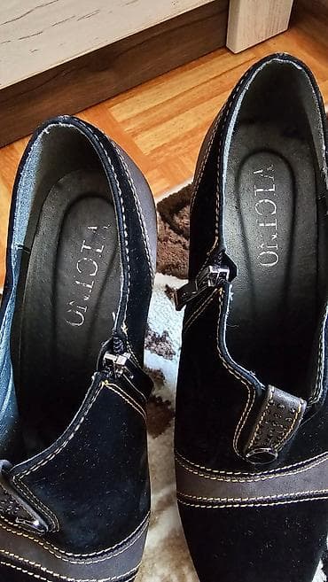 pull and beer: Ботильоны. Одевала один раз. Замша — 1