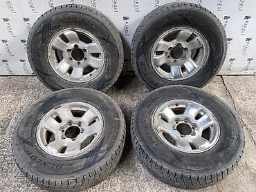 Летние колеса в сборе Dunlop R16 для внедорожника/пикапа lalafo.kg да Летние колеса в сборе Dunlop R16 для внедорожника/пикапа