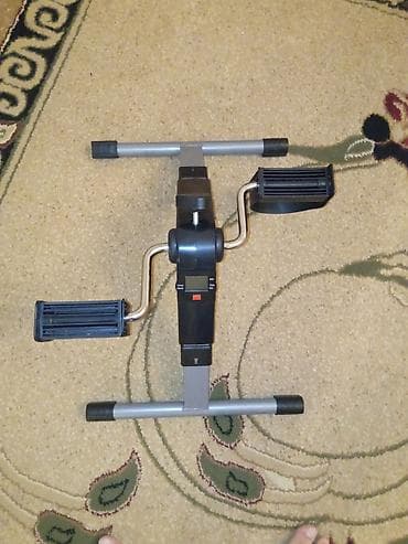 тринажер велосипед: Складной велотренажор для ног, с ЖК-дисплеем. Пользовались почти — 2