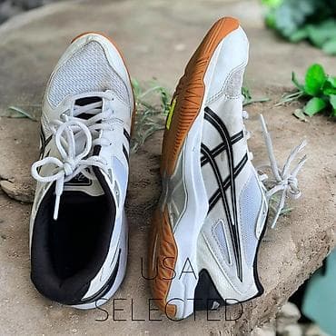 asiks красовки: Мужские кроссовки, 41.5, Asics, Б/у, цвет - Белый, Самовывоз, Платная доставка — 4