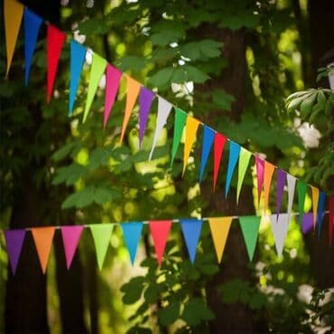 Гирлянды флашки 10 м школа детский садик вечеринки праздники оригинал at lalafo.kg Гирлянды флашки 10 м школа детский садик вечеринки праздники оригинал