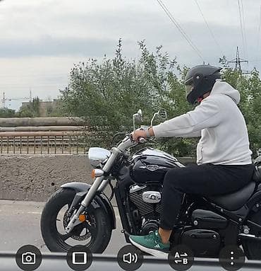 маторная лодка: Классический мотоцикл Suzuki, 800 куб. см, Бензин, Взрослый, Б/у — 6