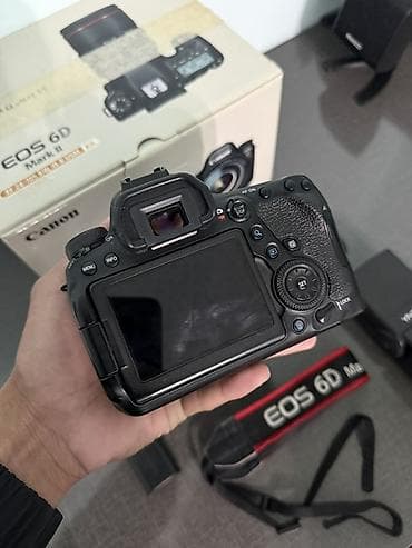 микрофон с звуковой картой: Зеркальная камера Canon EOS 6D Mark II (полнокадровая) — комплект — 3