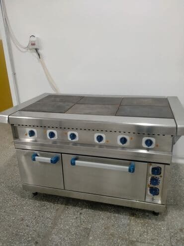 продаю электрическую плиту: Печь электрическая 6 комфорок 3-х фазка промышленный Для производства — 1