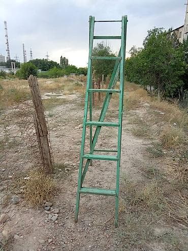 dinner table: Деревянная стремянка/лестница. Хорошо подходит для сбора урожая на — 2