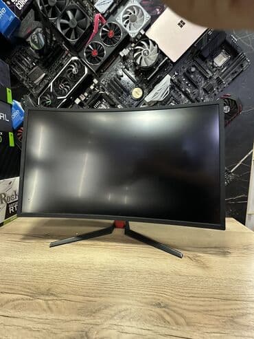 купить игровой ноутбук бу: Монитор, Asus, Б/у, LED, 31" - 32" — 1