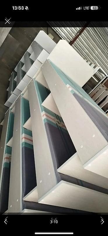 Односпальные кровати: Односпальная кровать с выдвижными полками + матрас - Формат — 1