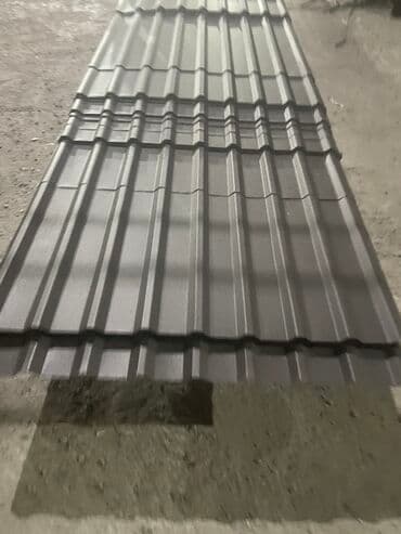 оценкованный лист: Серый матовый профнастил 0.35.04.0.45. 050’толщина бар только Россия — 11