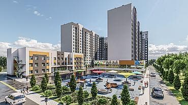 elegance stroy: 1 комната, 41 м², Элитка, 11 этаж, Евроремонт — 1