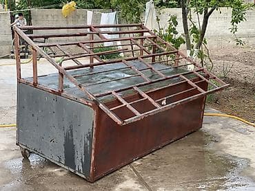тележка быстрого питания: Счетчик, Материал: Металл, 160 см * 200 см * 80 см, Б/у — 3