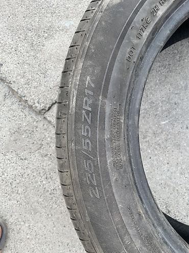 17: Шины 225 / 55 / R 17, Лето, Б/у, Пара, Легковые, Корея, Nexen — 2