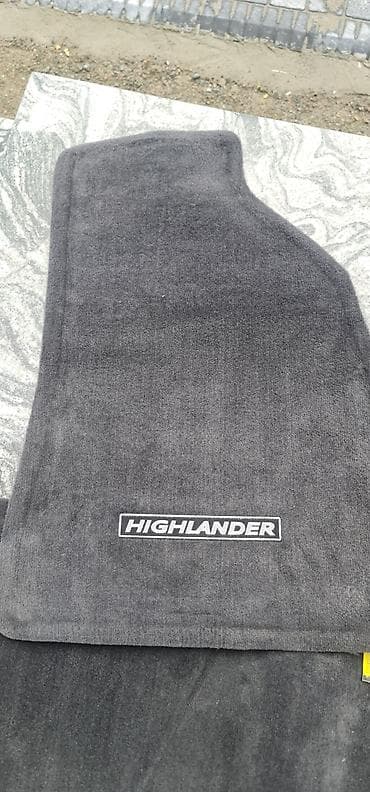 Инструменты для авто: Родные Ворсовые Полики Для салона Toyota, цвет - Серый — 2