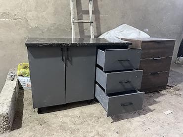 соната спальный гарнитур: Кухонный гарнитур, Новый, цвет - Серый, ДСП, Бесплатная доставка — 3