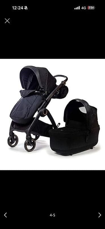 коляска для малышей: Детская коляска 2 в 1, универсальная система для новорождённого и — 4