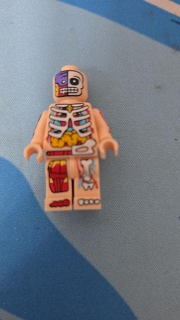 Антиквариат: Минифигурка в стиле LEGO с анатомическим принтом. Описание: - Тело — 1