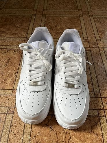 обувь белая: Мужские кроссовки, 42, Nike, Новый, цвет - Белый, Самовывоз — 1