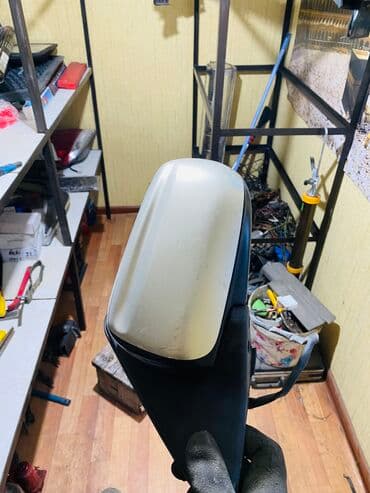 чехол на демио: Боковое левое Зеркало Mazda Б/у, Оригинал — 4