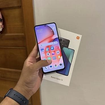 note 8 pro: Redmi, Redmi Note 13, Б/у, 256 ГБ, цвет - Черный, 1 SIM, 2 SIM, eSIM — 4