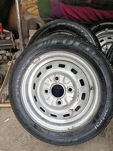 б у зимняя резина r13: Колеса в сборе 155 / 65 / R 13, Лето, Комплект, Легковые, Железные, отверстий - 4 — 5