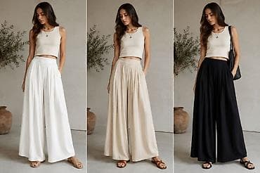 slim patch: Летняя женская коллекция из натуральных дышащих тканей. 1) Комплект — 3